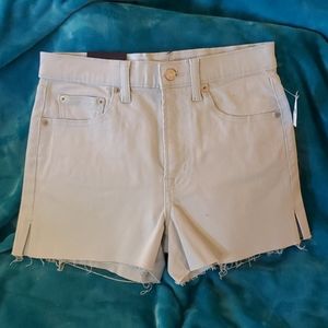 Gap Light Blue Denim High Rise 3" Stretch Shorts